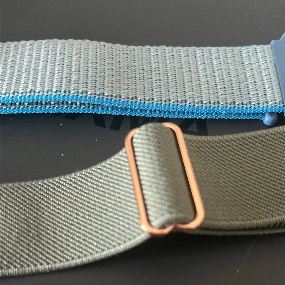 Smartwatch Nylon Bands - Green and Beige